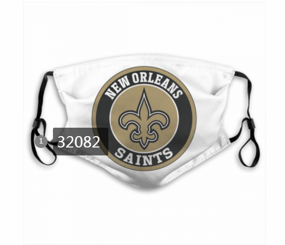 NFL 2020 New Orleans Saints #88 Dust mask with filter->nfl dust mask->Sports Accessory